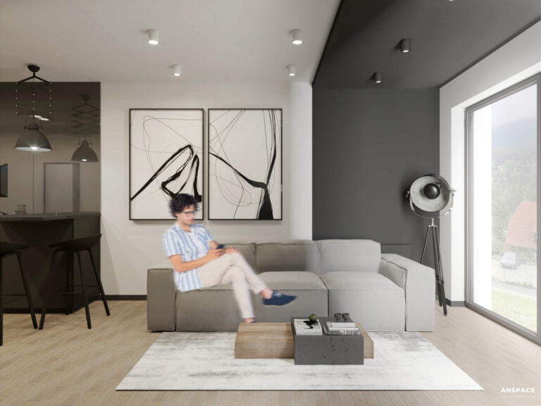 mieszkanie w stylu industrialnym