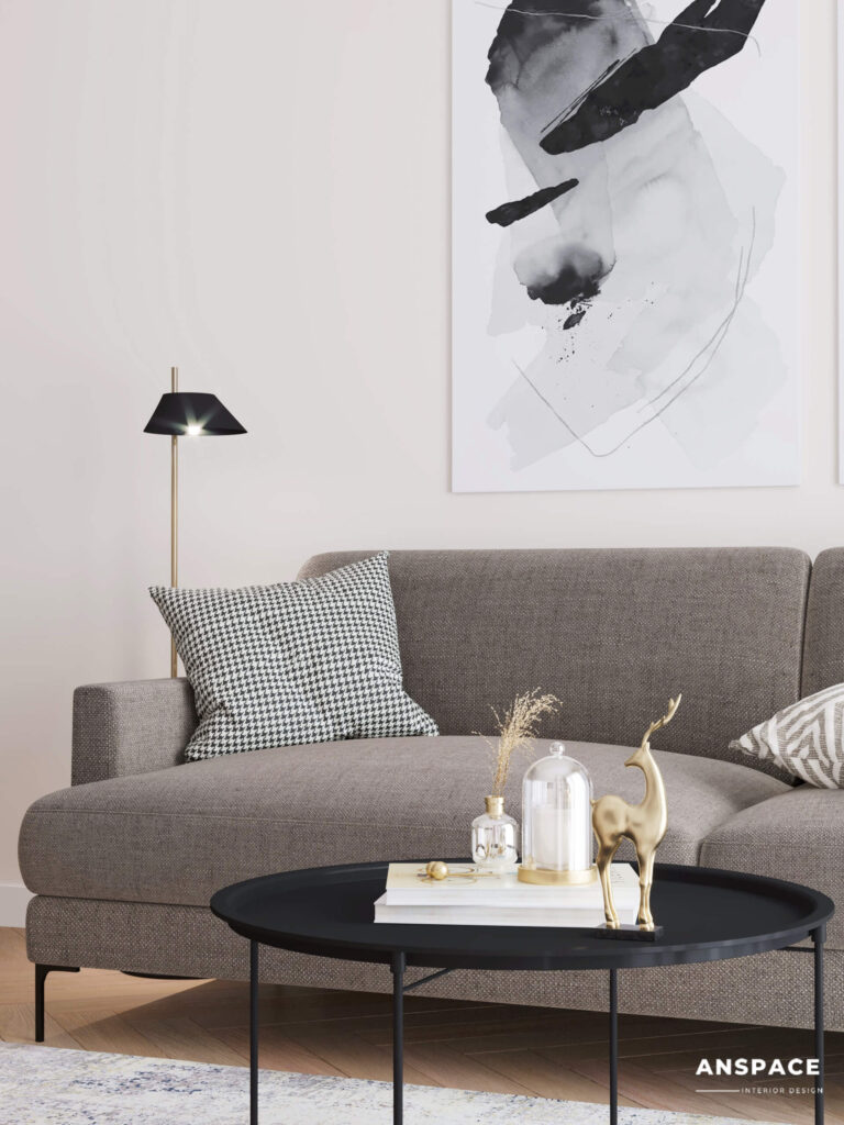 kuchnia z salonem 20m2