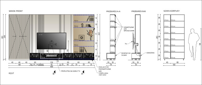projektowanie małych mieszkań