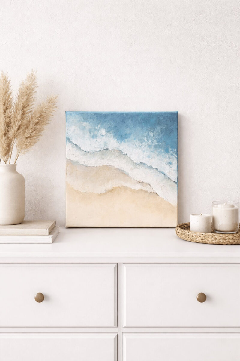 Obraz ręcznie malowany na płótnie  „Sea Breeze“