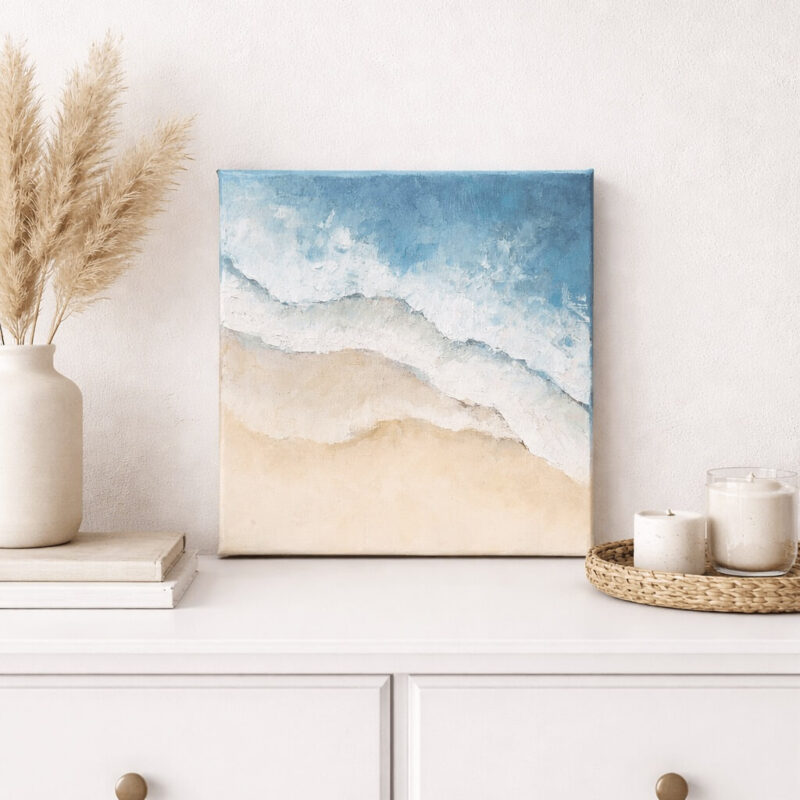 Obraz ręcznie malowany na płótnie  „Sea Breeze“