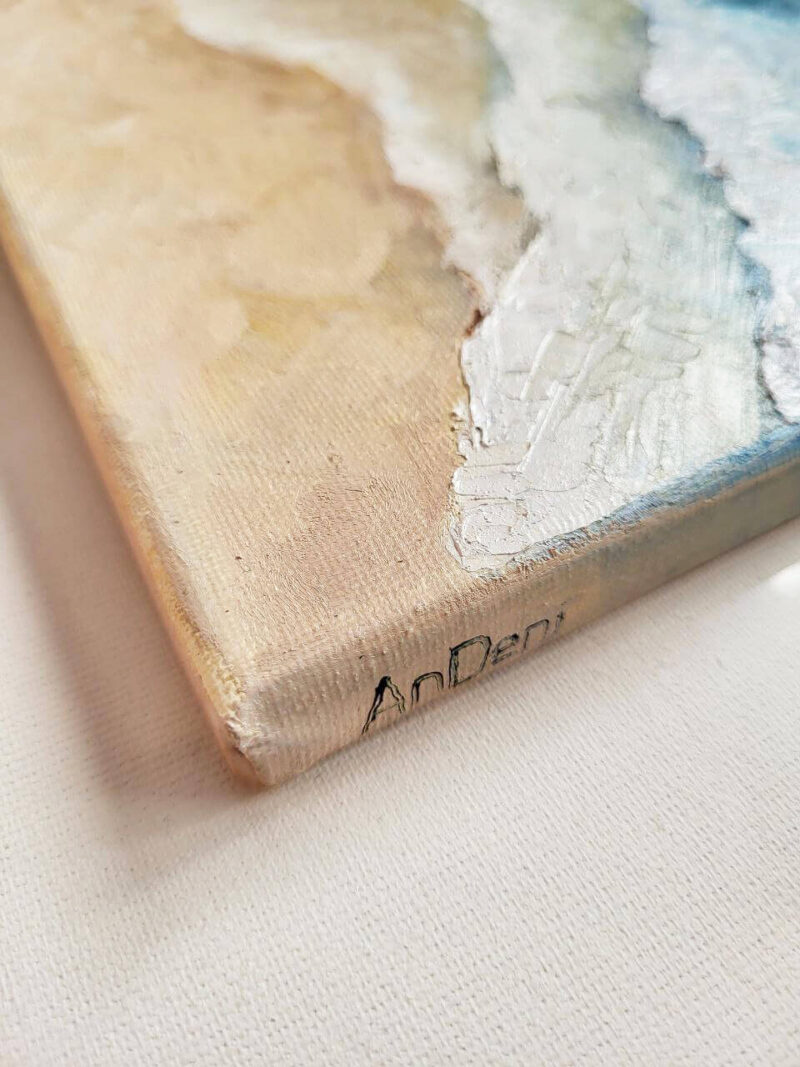 Obraz ręcznie malowany na płótnie  „Sea Breeze“