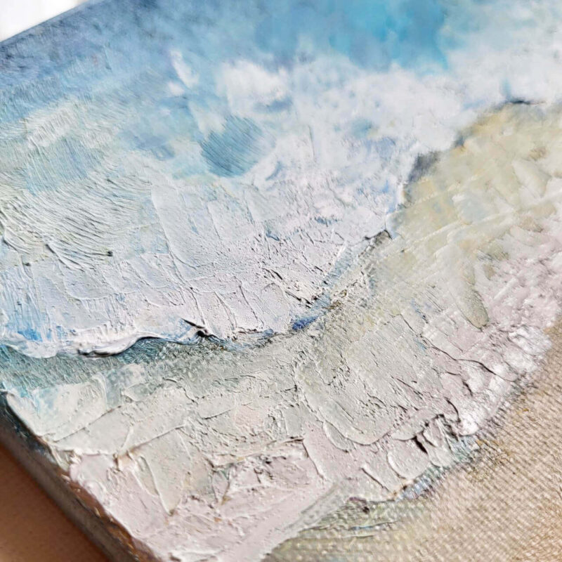 Obraz ręcznie malowany na płótnie  „Sea Breeze“