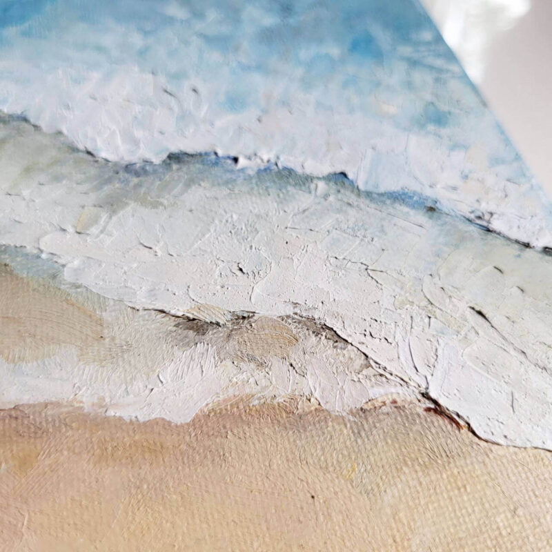 Obraz ręcznie malowany na płótnie  „Sea Breeze“