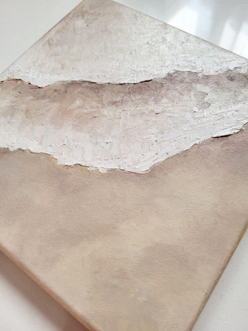 Obraz ręcznie malowany na płótnie  „Soft Shore“