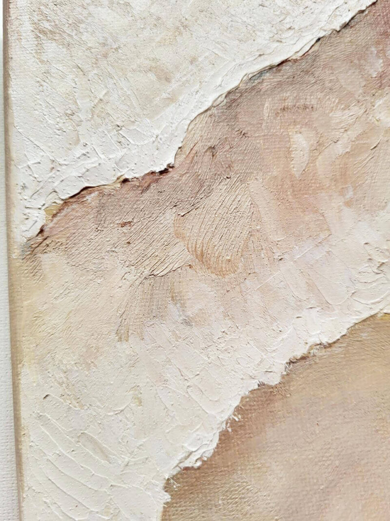 Obraz ręcznie malowany na płótnie  „Soft Shore“